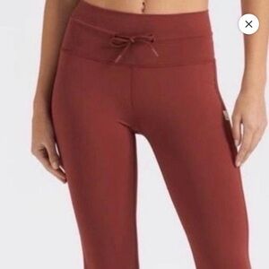 Vuori Maroon Active Leggings